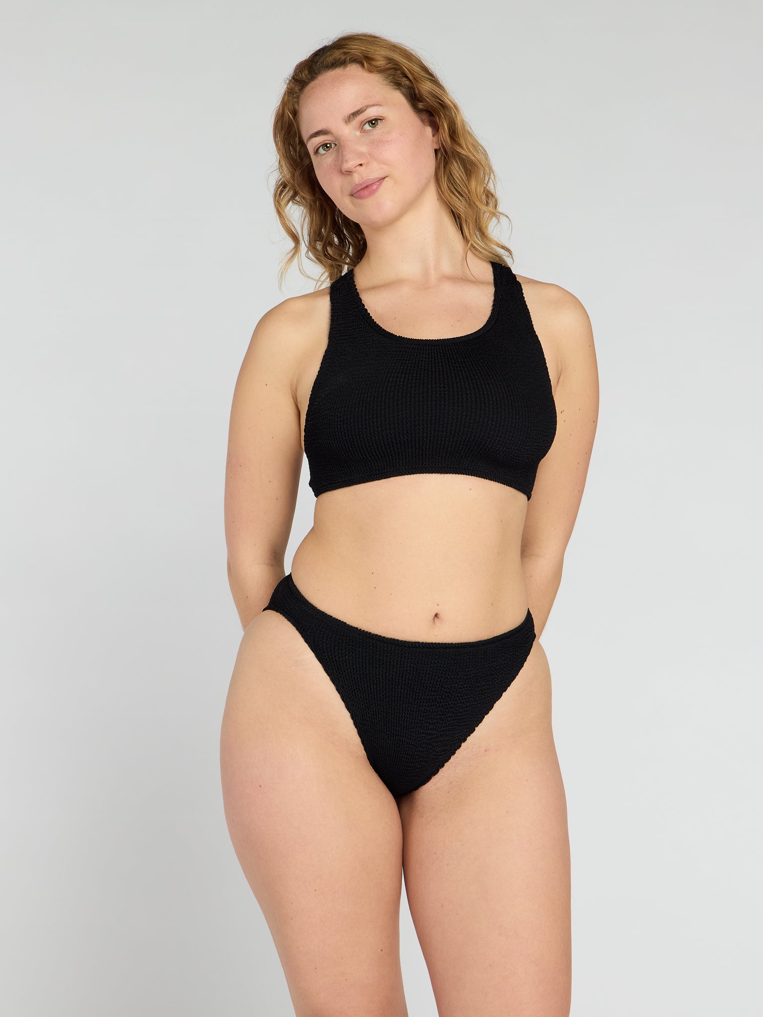 yamyam　yo biotop swim wear BLACK 1サイズ Elan Standard Waist Two-Piece – Youswim