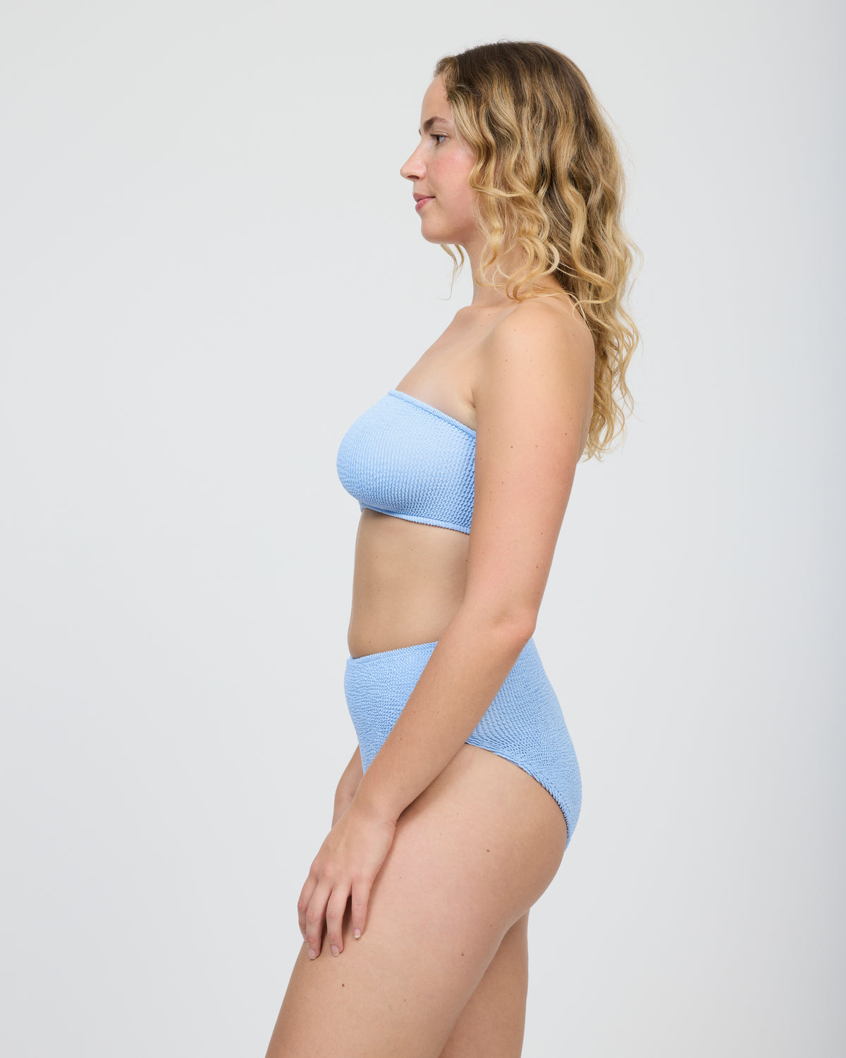 Una High Waist Two-Piece in Sky