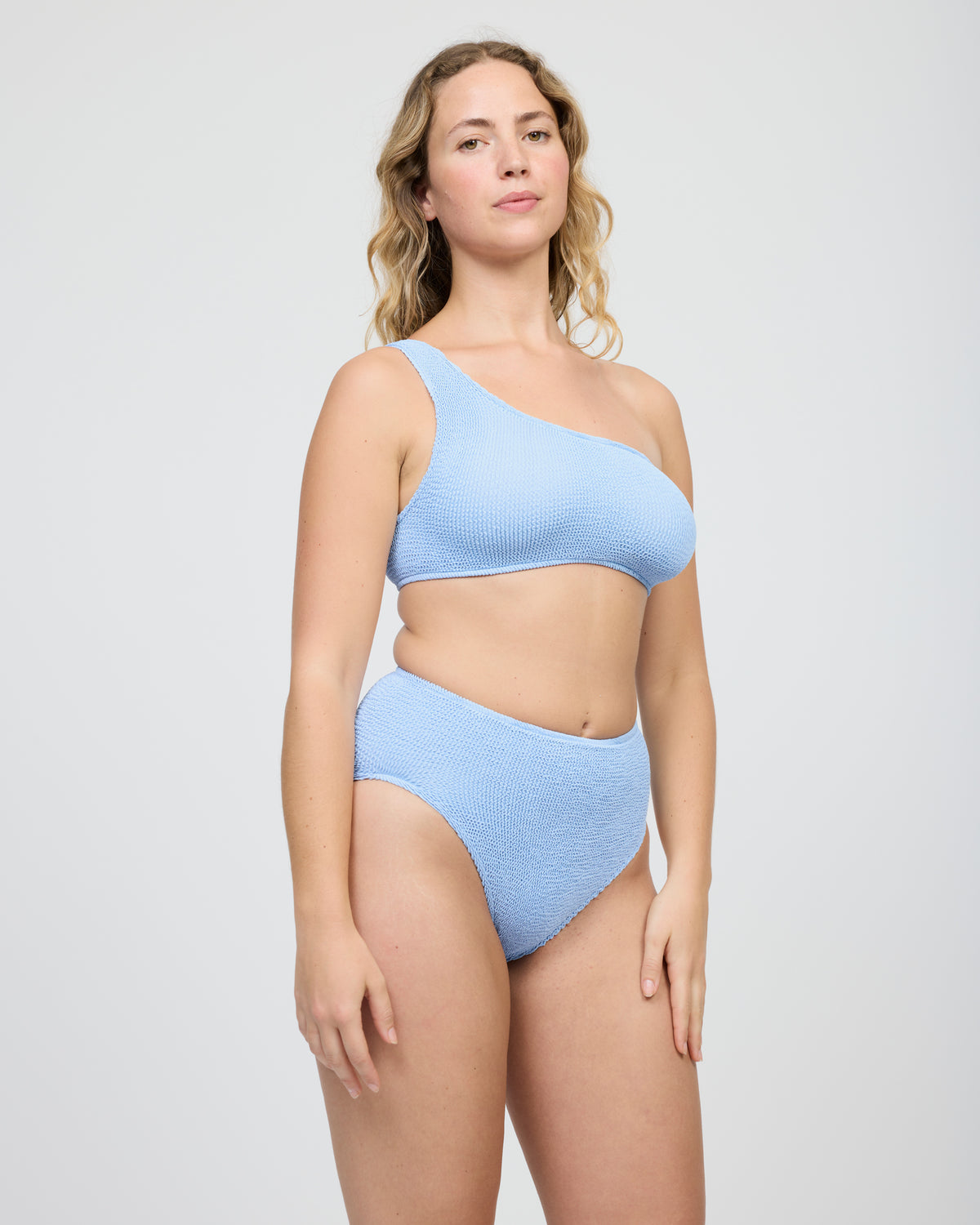 Una High Waist Two-Piece in Sky