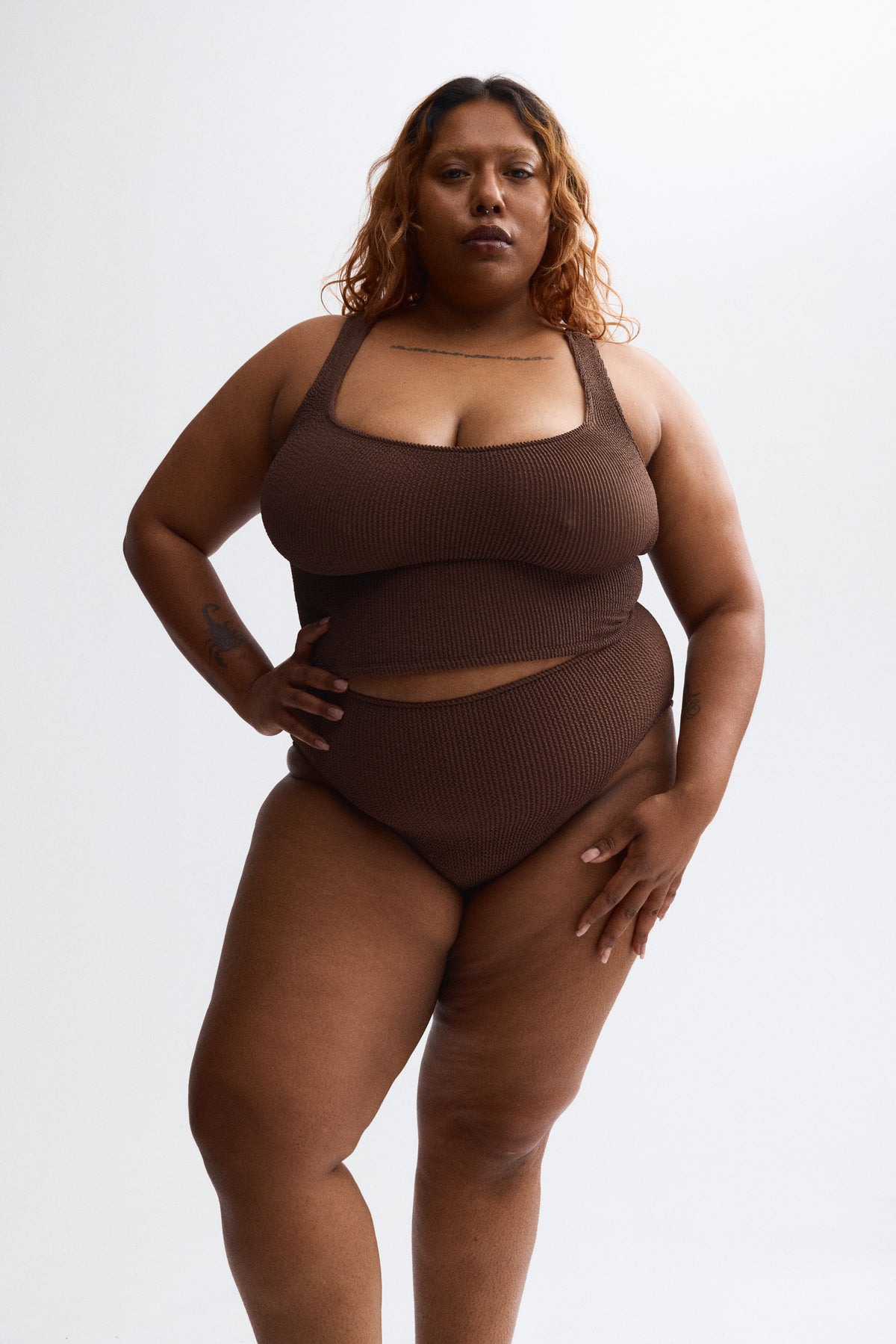 Verve High Waist Two-Piece in Espresso