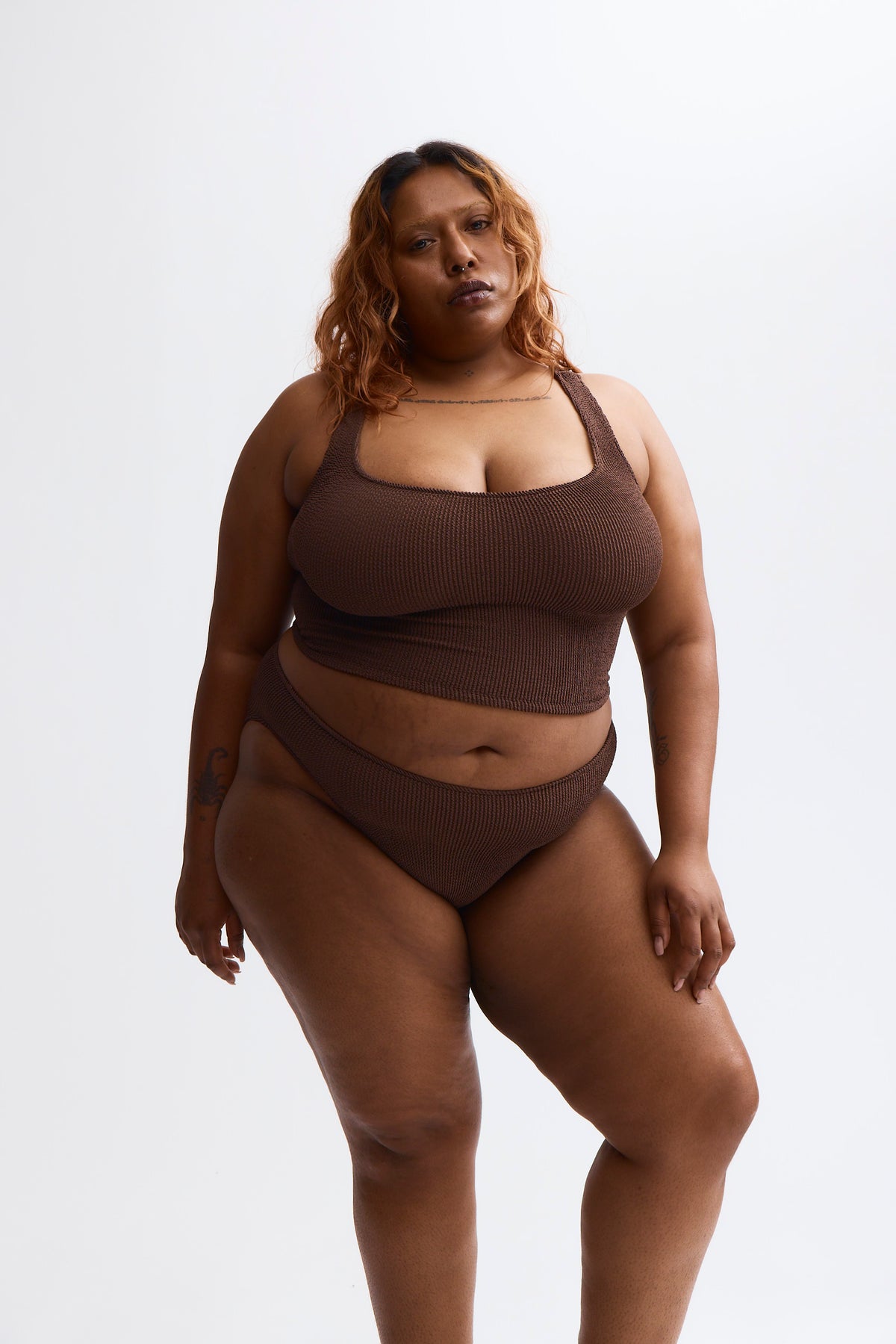 Verve Standard Waist Two-Piece in Espresso