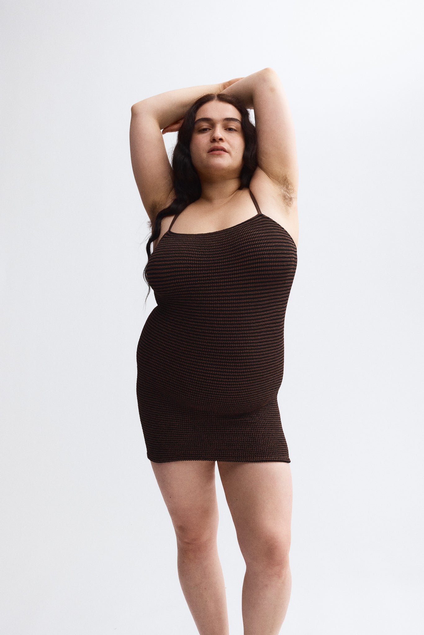 stretch i/espresso stripe