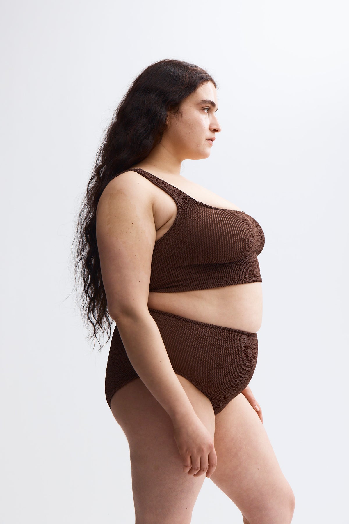 Verve High Waist Two-Piece in Espresso