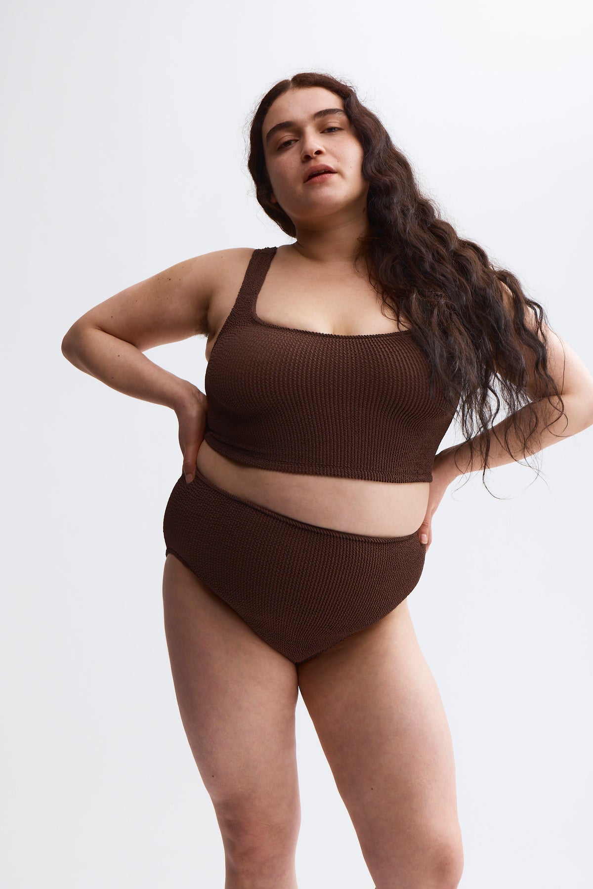 Verve High Waist Two-Piece in Espresso
