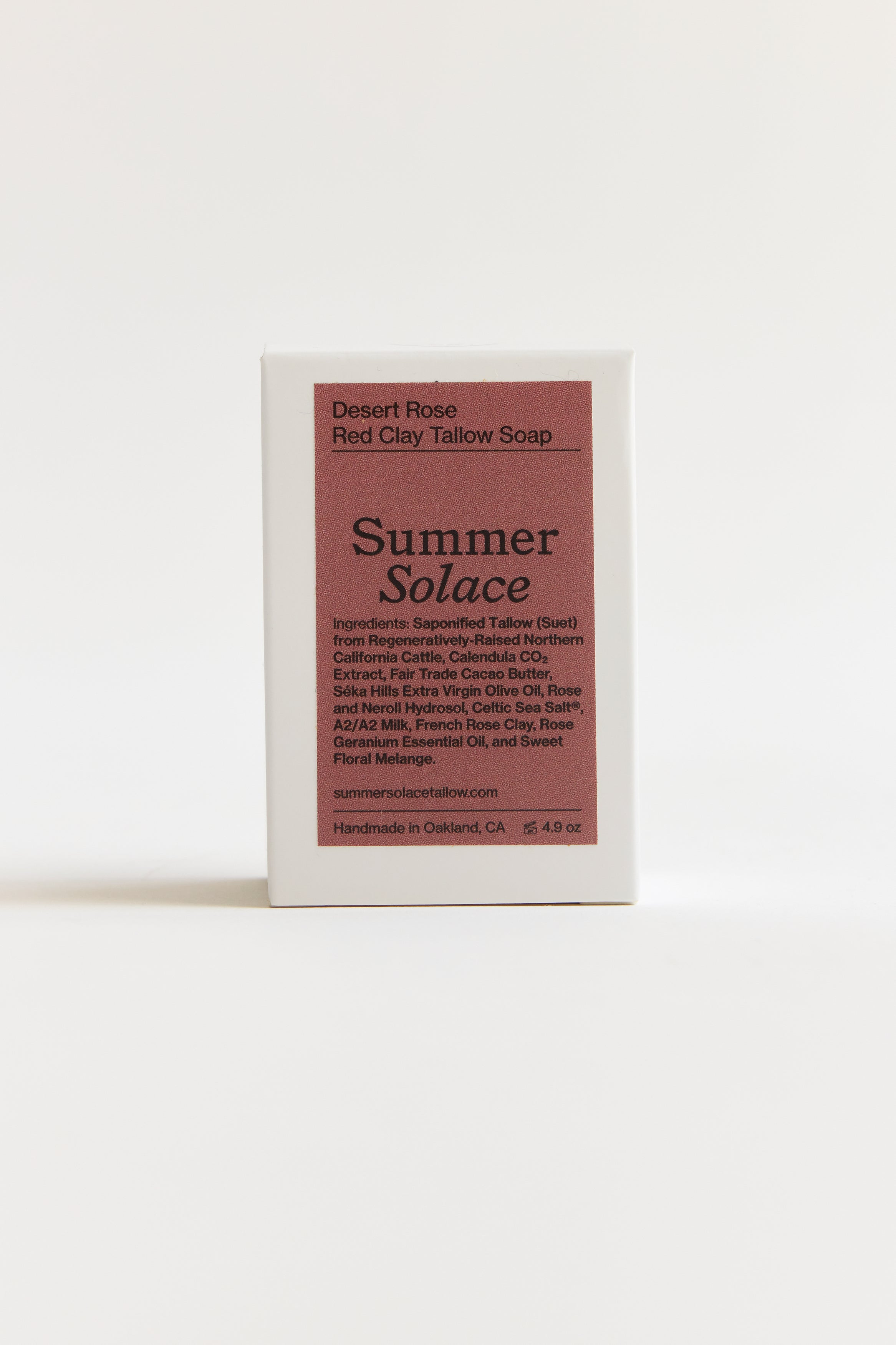 Desert Rose Red Clay Bar Soap
