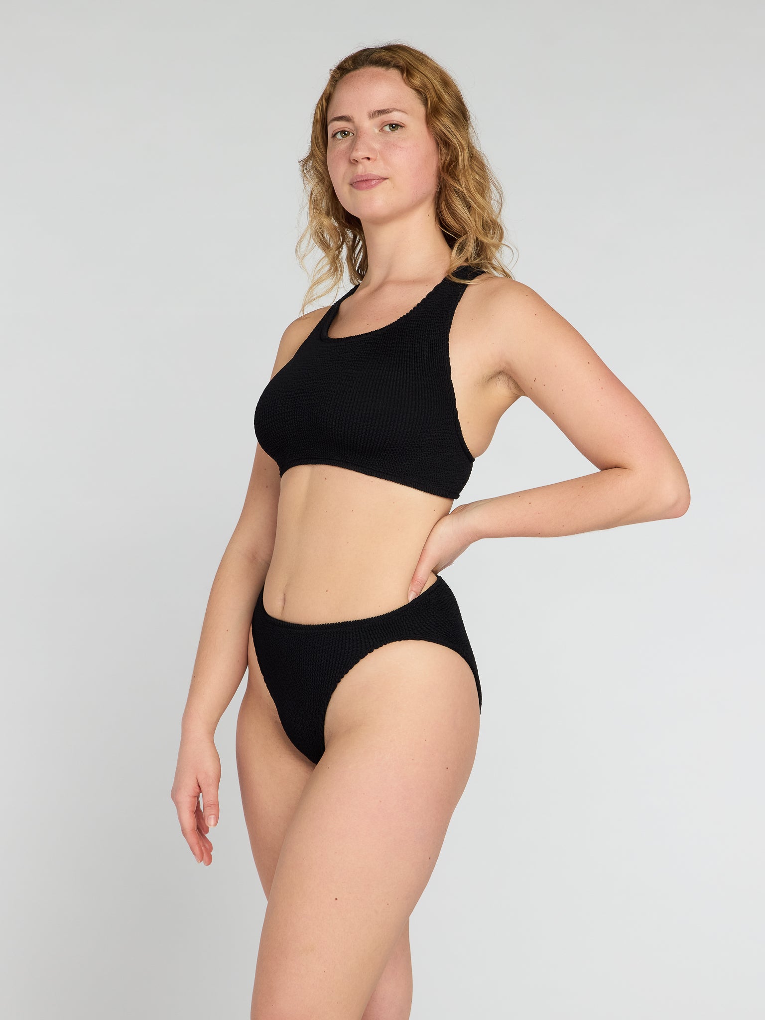 Stylus 2Pc Orange/ White Print Swimsuit - Women's Top M