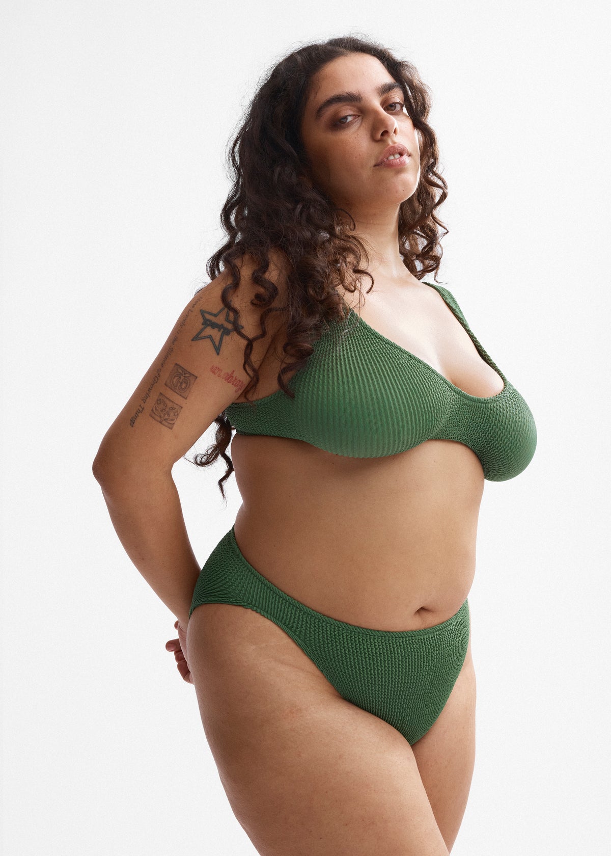 Eva Standard Waist Two-Piece in Juniper