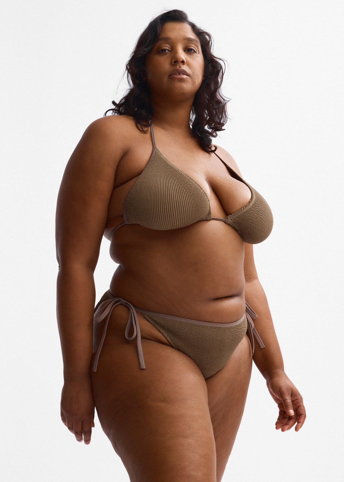 Zera Tie Sides Two-Piece in Rye