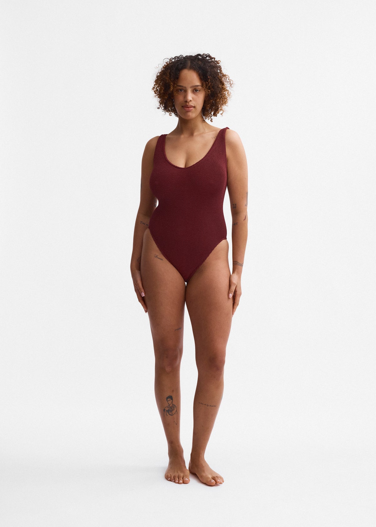 Eva One-Piece in Garnet