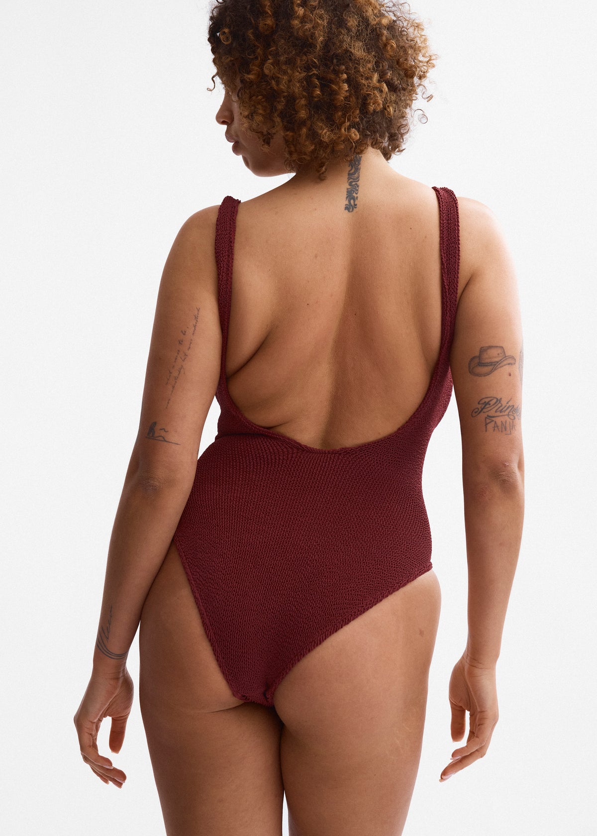 Eva One-Piece in Garnet