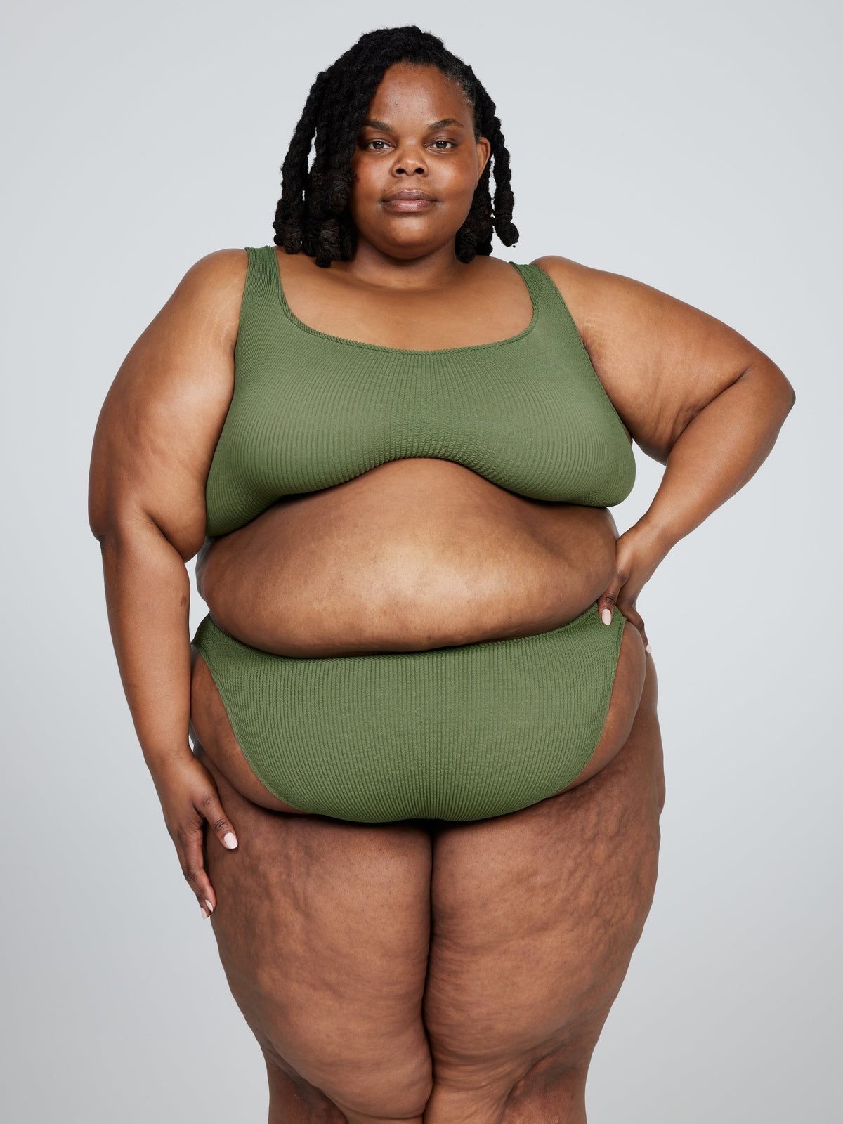 Aplomb Standard Waist Two-Piece in Juniper